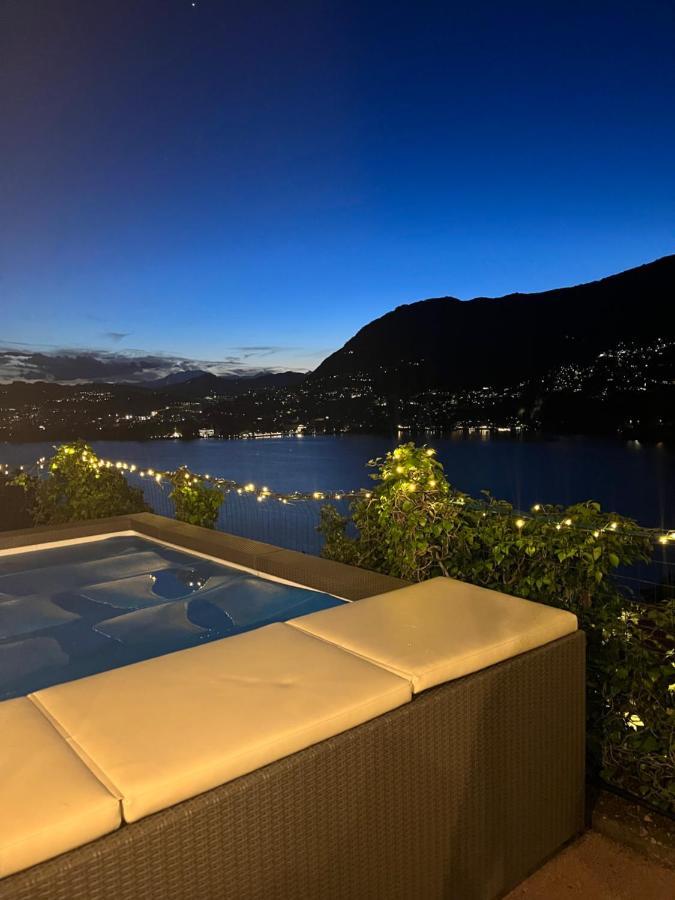 Villa Como, Jacuzzi Spa And Private Pool Blevio Exterior photo